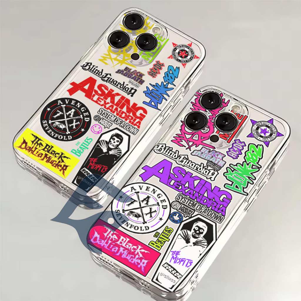 (FC03) กรณีใส MotiF Band โลหะสําหรับ Oppo A15 A16 EK A17 K A18 A3S A39 A31 A38 A3 PRO A3X A96 A77S A