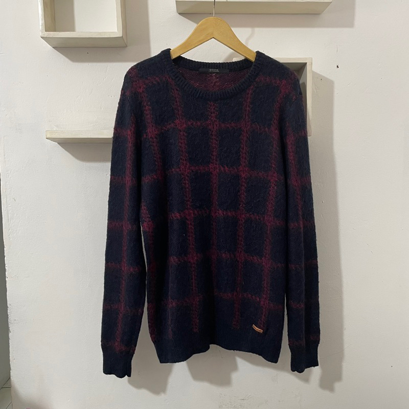 GUESS เสื้อไหมพรมต้นฉบับ (B48.11)