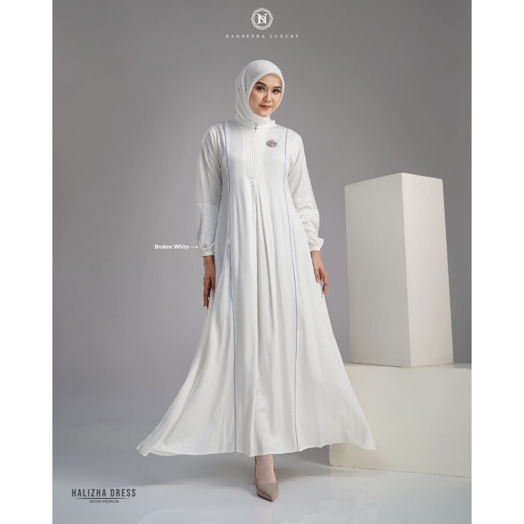NEWEST GAMIS // HALIZHA DRESS NADHEERA LUXURY NEWEST // NADEHEERA LUXURY DRESS // เดรสล่าสุด // เดรส