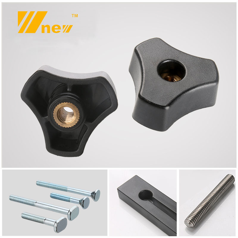 ลูกบิดดาว M6 M8 T-Nut W-New