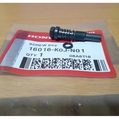 สลักเกลียวตั้งแก๊ส Genio K0J Beat ใหม่ K1A Scoopy esp K2F Vario 160 K2S 1Set