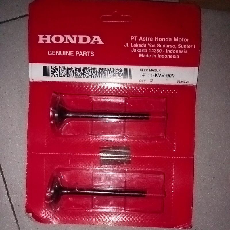 14711KVB900 – INLET VALVE, INLET VALVE, IN VALVE VARIO 110 TECHNO ORIGINAL AM