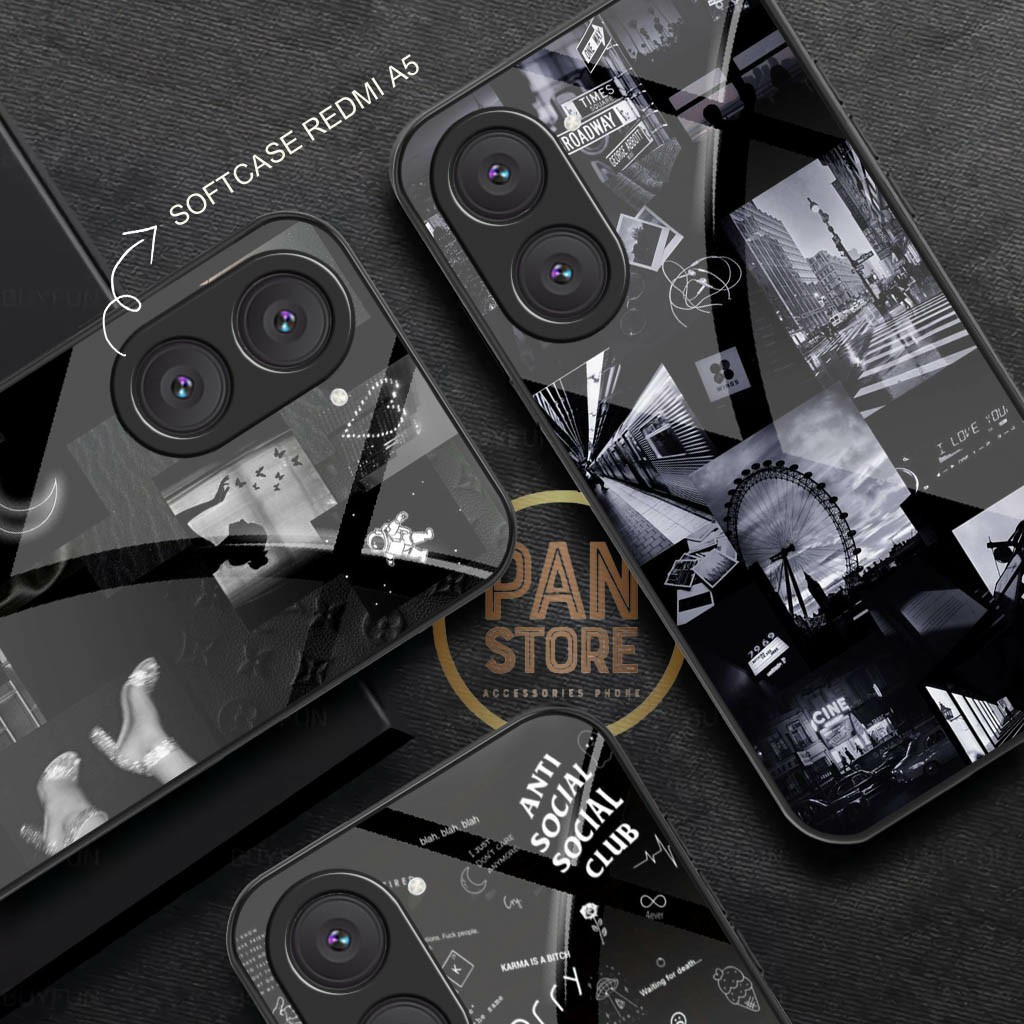 เคส Hp สําหรับ Poco C71 เคสและตัวป้องกันกล้อง Poco C71 Softcase Glass Case Poco C71 Pro
