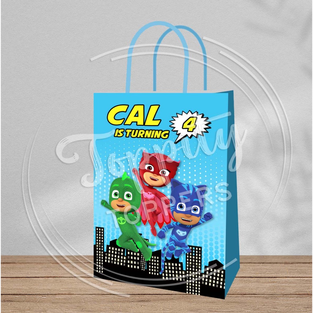 Paperbag goodie bag PJ Masks