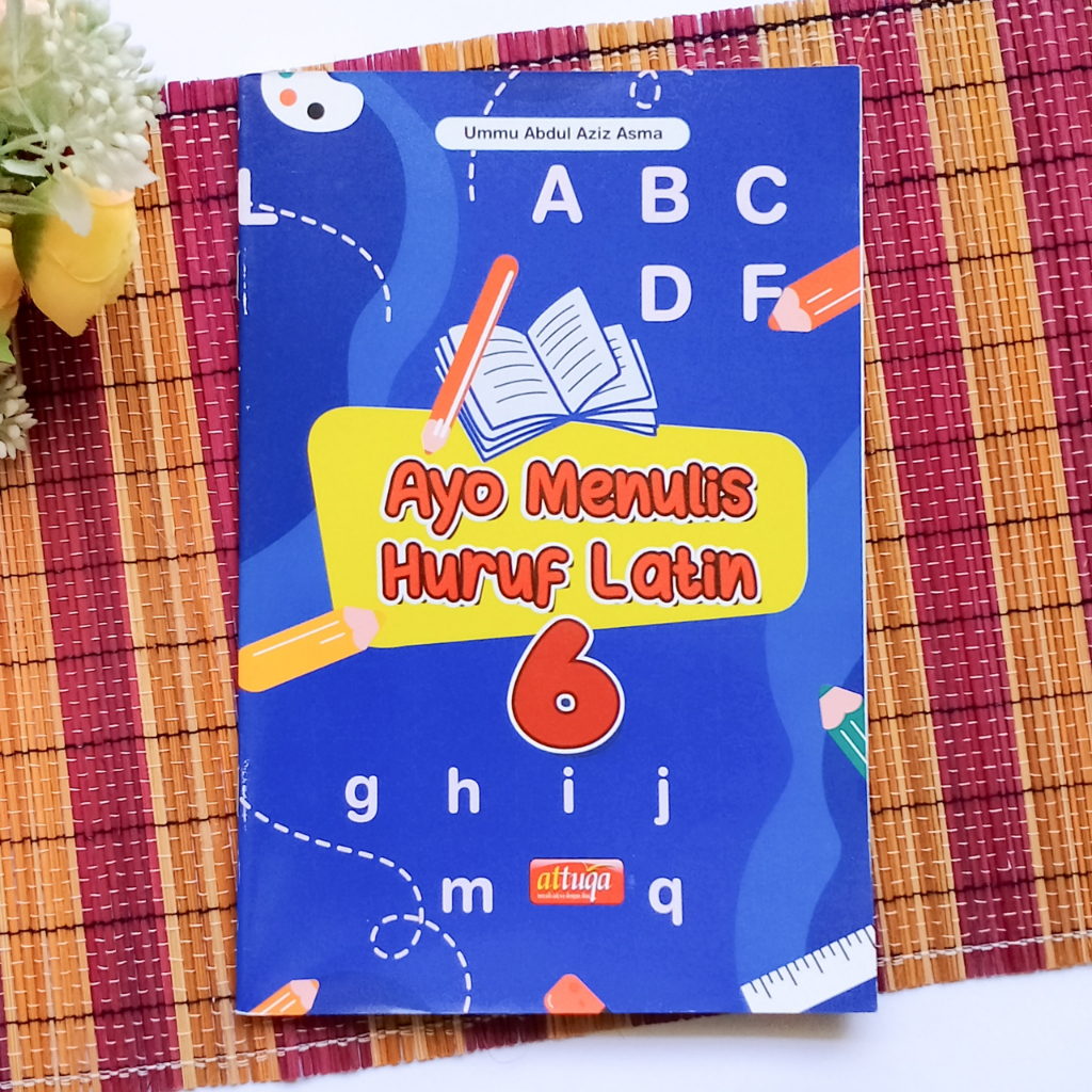 หนังสือเด็ก Lets Writing Latin Letters เล่ม 6 - Attuqa