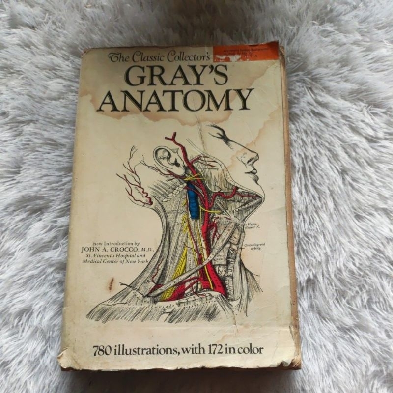 The Classic Collectors Greys Anatomy - John A Crocco | หนังสือมือสองต้นฉบับ