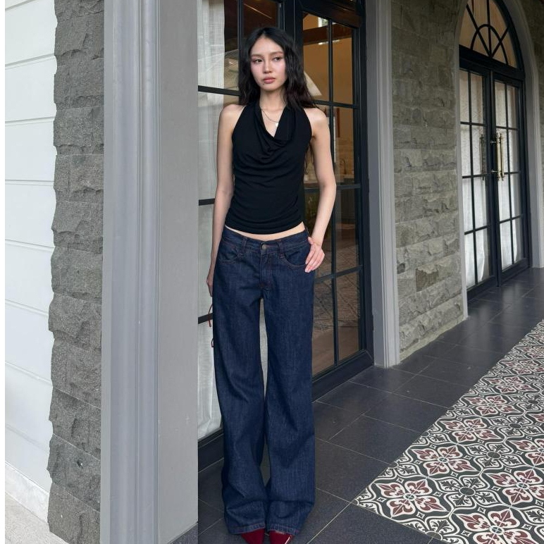 Jade Low Waisted Jeans - WEAR.THREEK