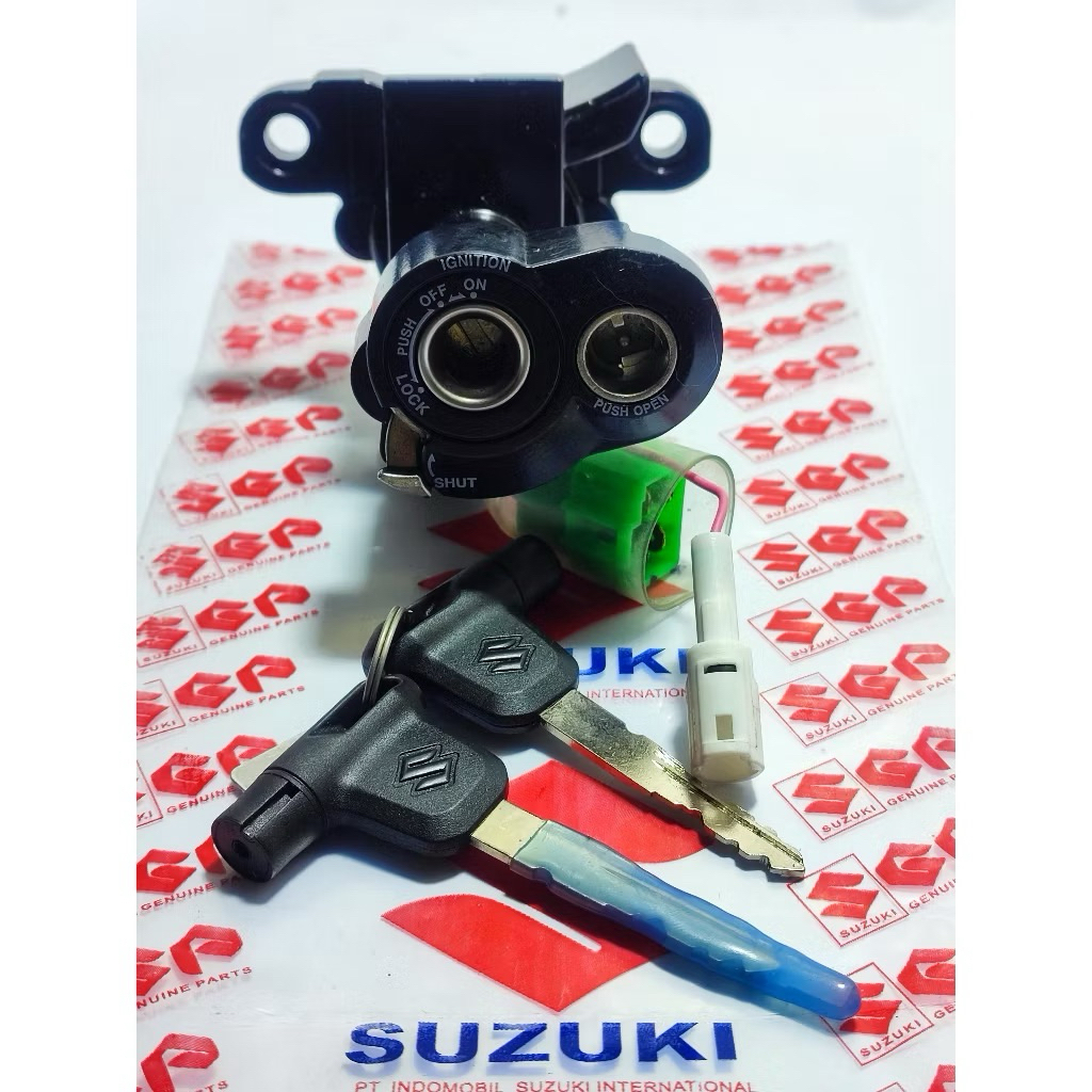 กุญแจจุดระเบิด assy keyset กุญแจจุดระเบิด assy suzuki gsx 150 gsx r 150 bandit 150 เดิม