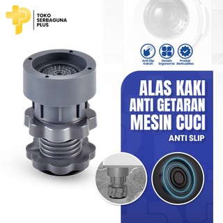 Alas Kaki Mesin Cuci Bantalan Tatakan Pelindung Kaki Meja Kulkas Adjustable Anti Slip