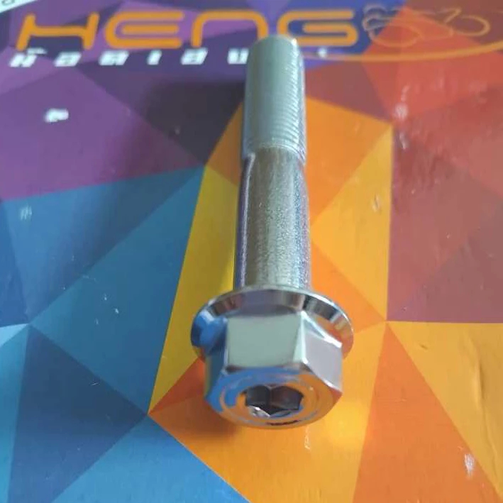 PROBOLT BOLT EXHAUST BOLT NOUVO Z และ LELE สแตนเลส HENG THAILAND ต้นฉบับ 100%