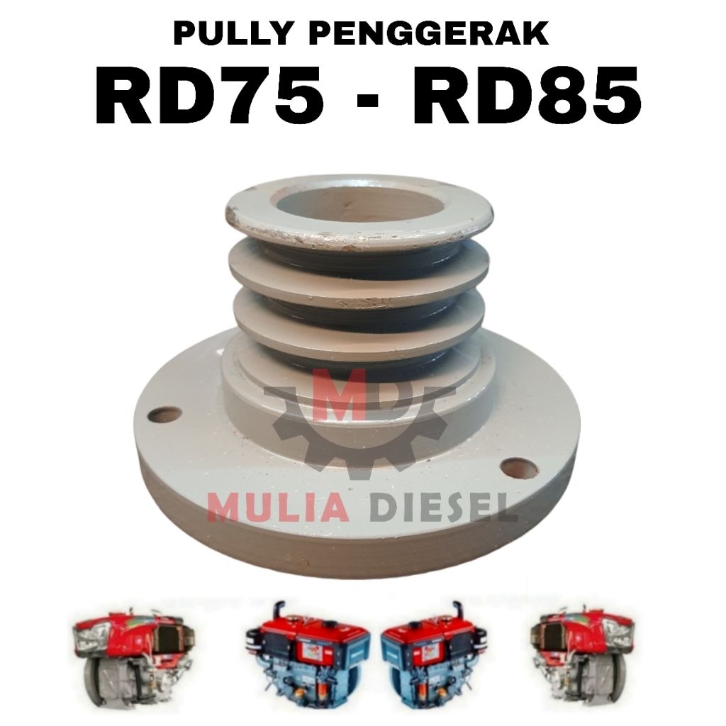 MESIN POLI Kubota RD85 RD75 9 10 CM RD 75 85 Vbelt เครื่องยนต์ดีเซลยางไดรฟ์รอก