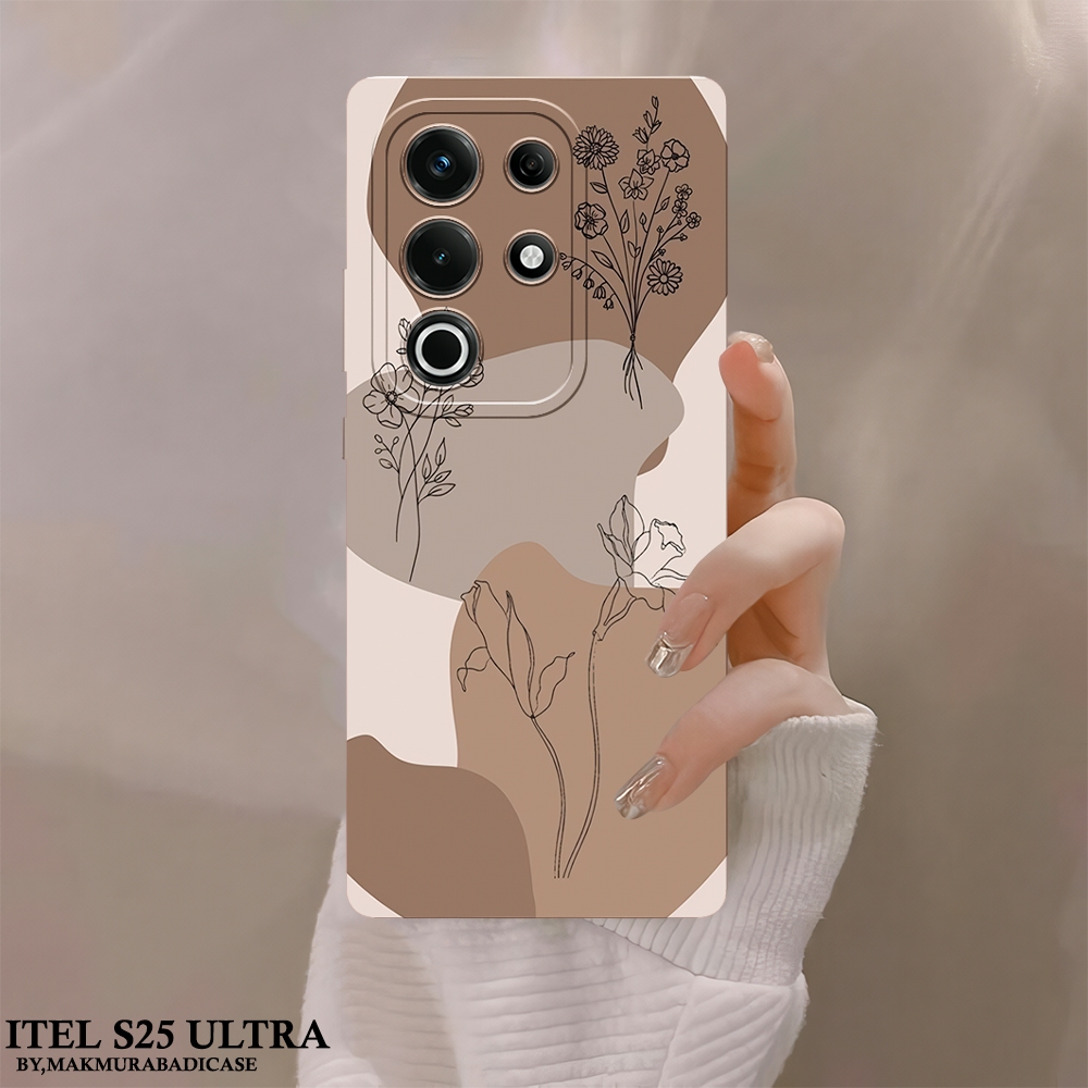 Softcase Itel S25 S26 ULTRA 2025 S25 S23 4G S23 Plus 4G RS4 Itel A50 A60 A60s A70 A80 P40 P65 - Casi