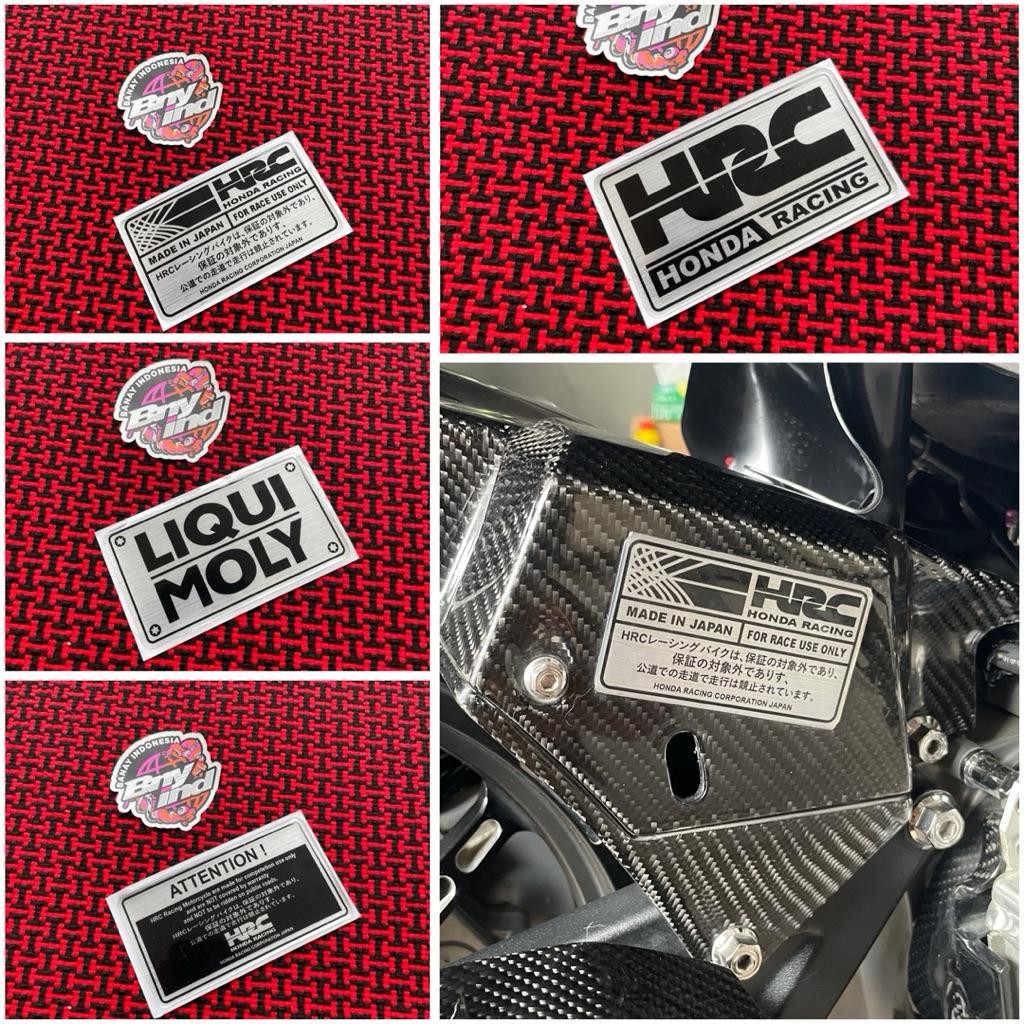 สติ๊กเกอร์ HONDA RAISED HUGER ภายใต้บังโคลน EMBLEM