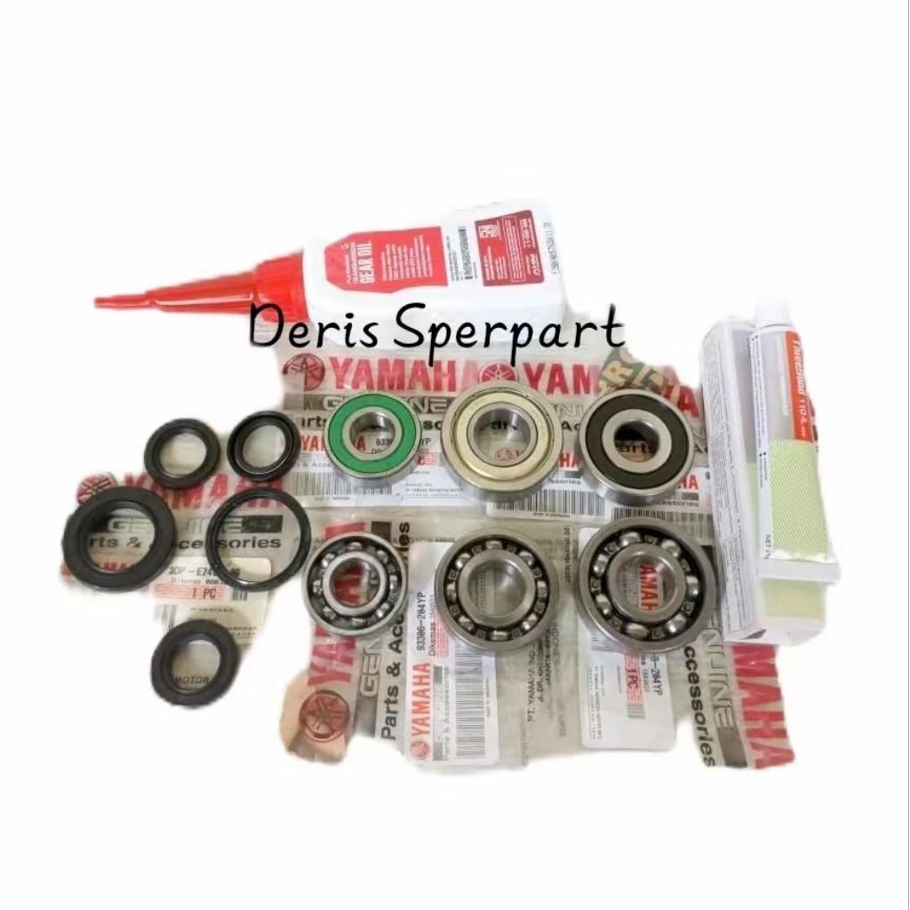 ครบชุด เพลา cvt resio Bearing 9 ตัว yamaha N mex 155 เก่า N mex 155 ใหม่ Aerox x new aerox 155 เก่า