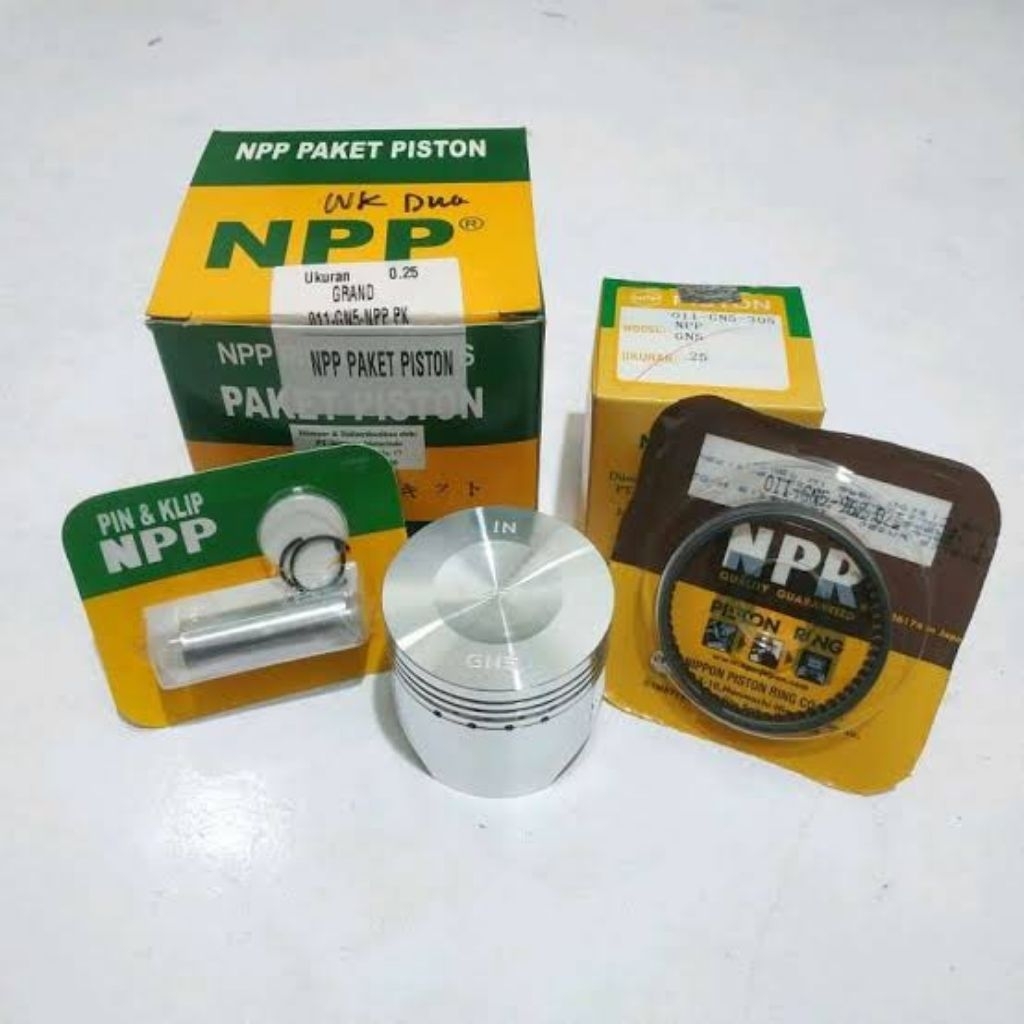 ชุดลูกสูบ Supra X Grand Prima OS STD 025 050 075 100 NPP เดิม