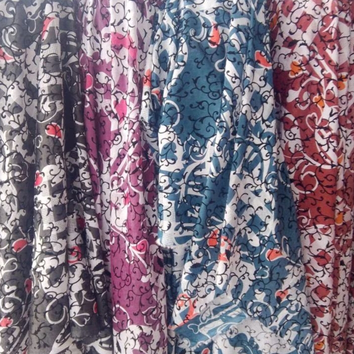 KATUN ผ้าคอตตอนลาย Silky - ผ้าคอตตอนลาย - ผ้าคอตตอนลายพรีเมียม - ราคาต่อครึ่งเมตร - agt