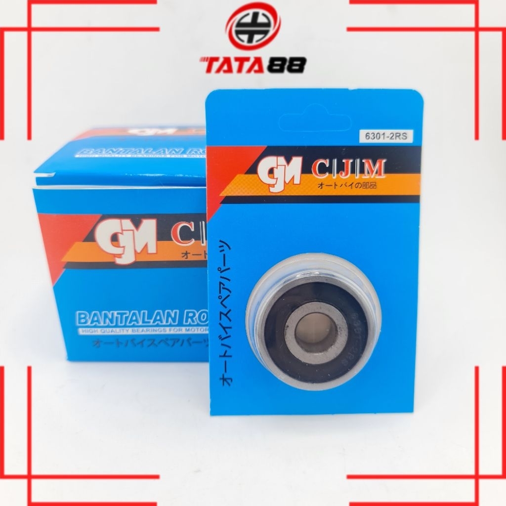 BEARING 6301 2RS (CJM) - BEARING LAKER LAHER KINGWAY 6301-2RS