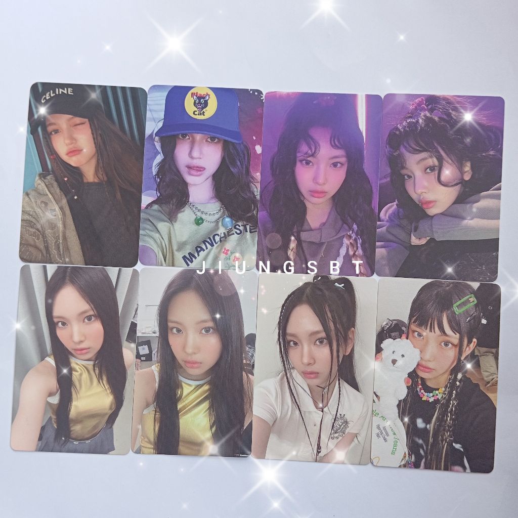 [OFFICIAL] Photocard Newjeans NJ Get Up Attion Hyein Danielle Minji Haerin Hanni