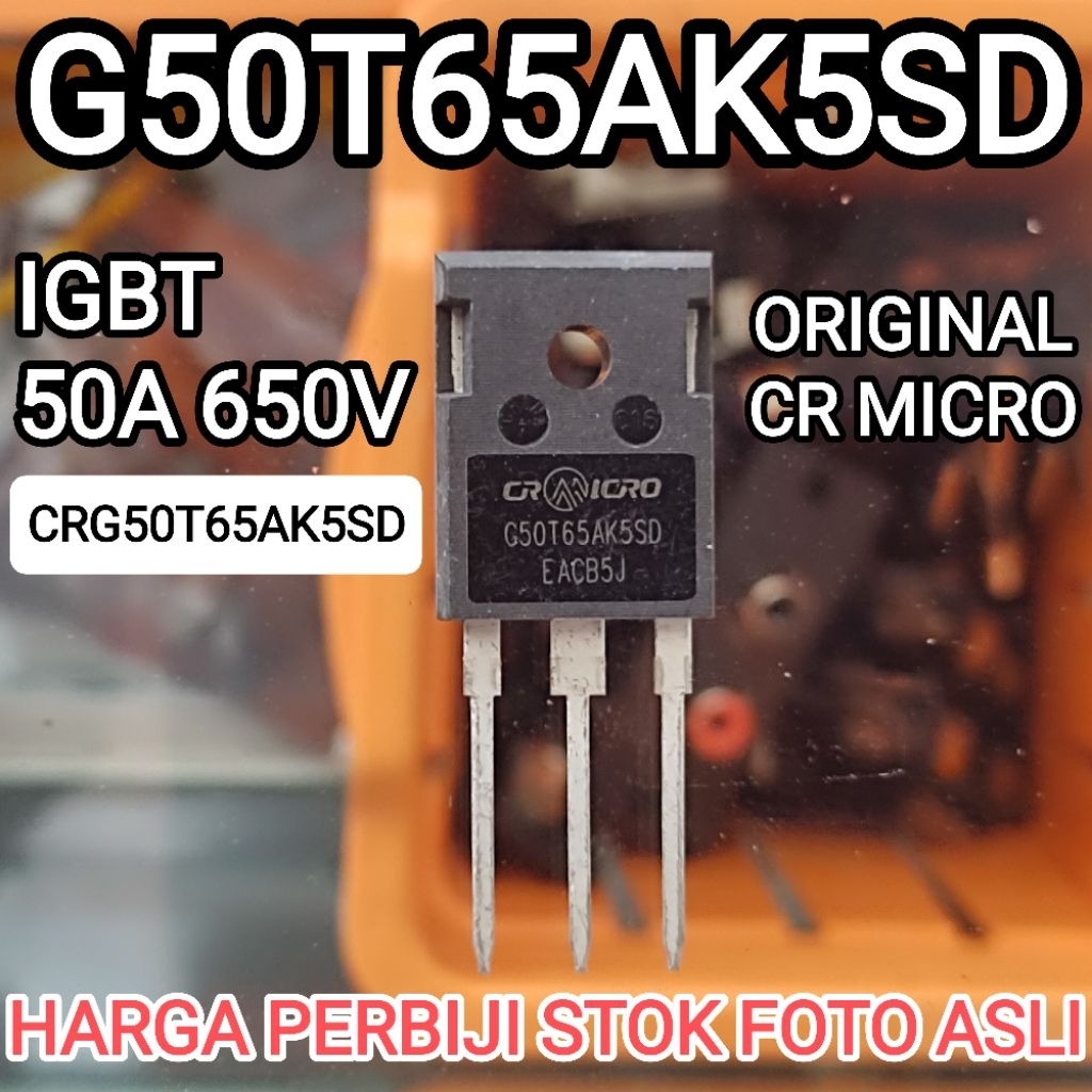 IGBT G50T65AK5SD G50T65 CRG50T65AK5SD ORIGINAL CR MICRO CRG 50T65