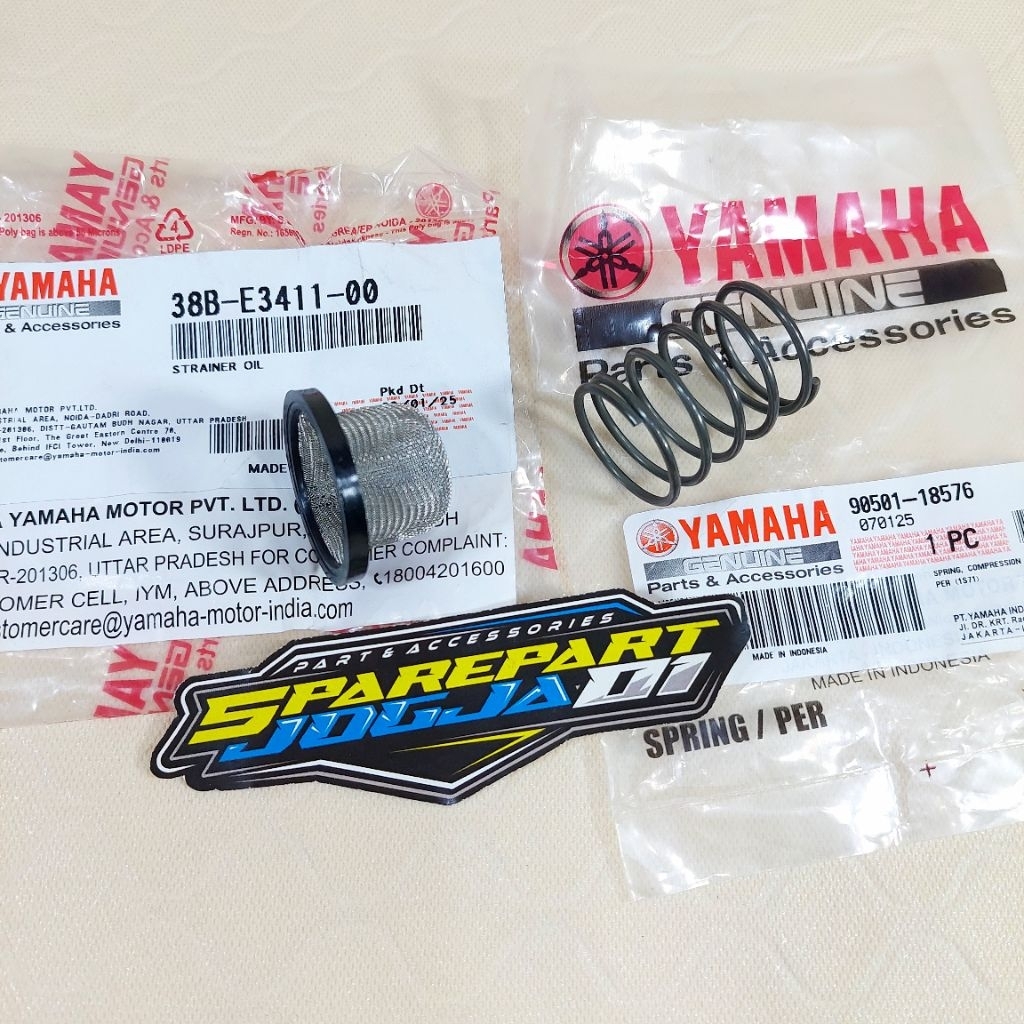 MESIN กรองน้ํามันเครื่องล่างสปริง Jupiter Mx 135 เก่าใหม่ Njmx Mx King ORIGINAL YAMAHA 38B-E3411-00