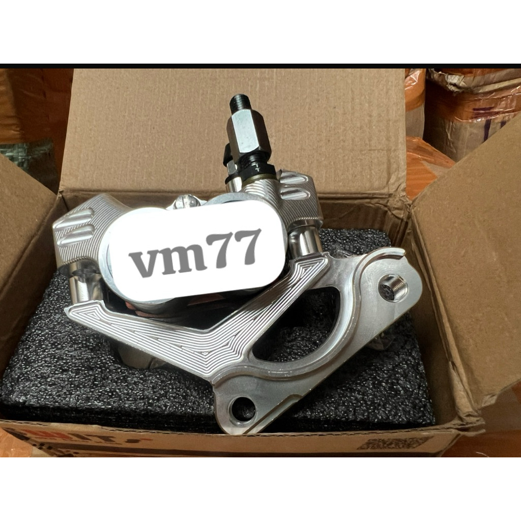 4P Caliper Package สูตรขวา + Mufact 4 ลูกสูบสูตร Caliper Bracket Jupiter Z Disc 260MM - 300MM CNC ZJ