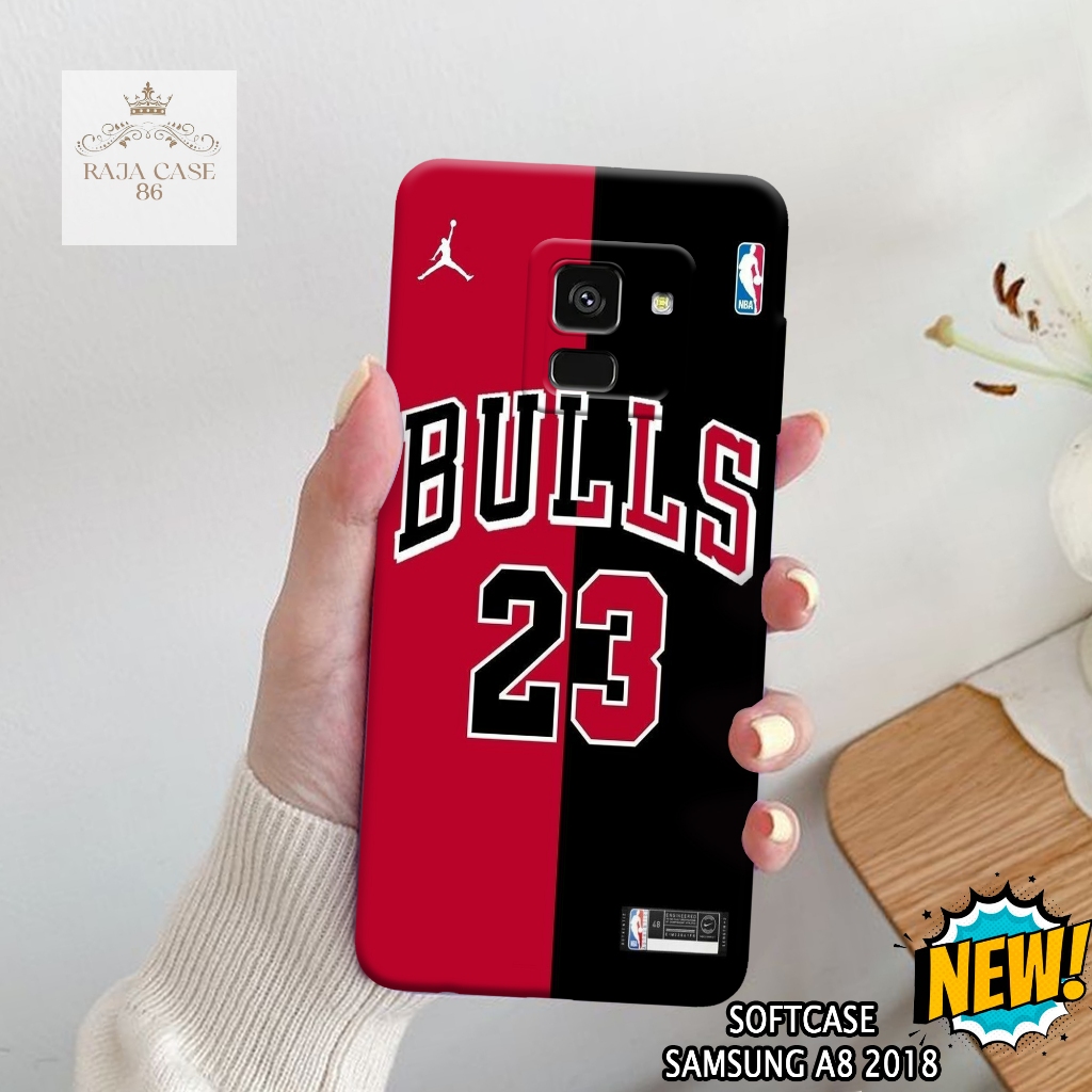 เคส HP Samsung A8 2018 - Rajacase - เคส Samsung A8 2018 - เคสแบรนด์ Motif - กันรอยมือถือ - Samsung A