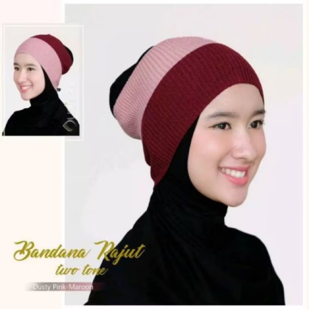 K662 KNITTED HIJAB CIPUT BANDANA / อุปกรณ์เสริม HIJAB