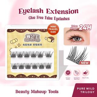 [TIDAK PERLU PAKAI LEM] Amy's Diary Bulu Mata Palsu Eyelashes Extension Dancing Princess Natural Look Portable Package