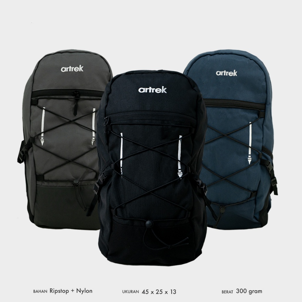 Artrek Daypack Series BACKPACK 22L BACKPACK HIKING RIDING TRAIL SCHOOL ไฟส่องสว่าง