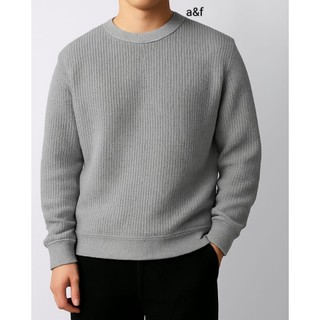 Basic Sweater Crewneck Polos Pria Wanita bahan wafle premium/Crewneck Unisex wafle/Kaos Pria&Wanita