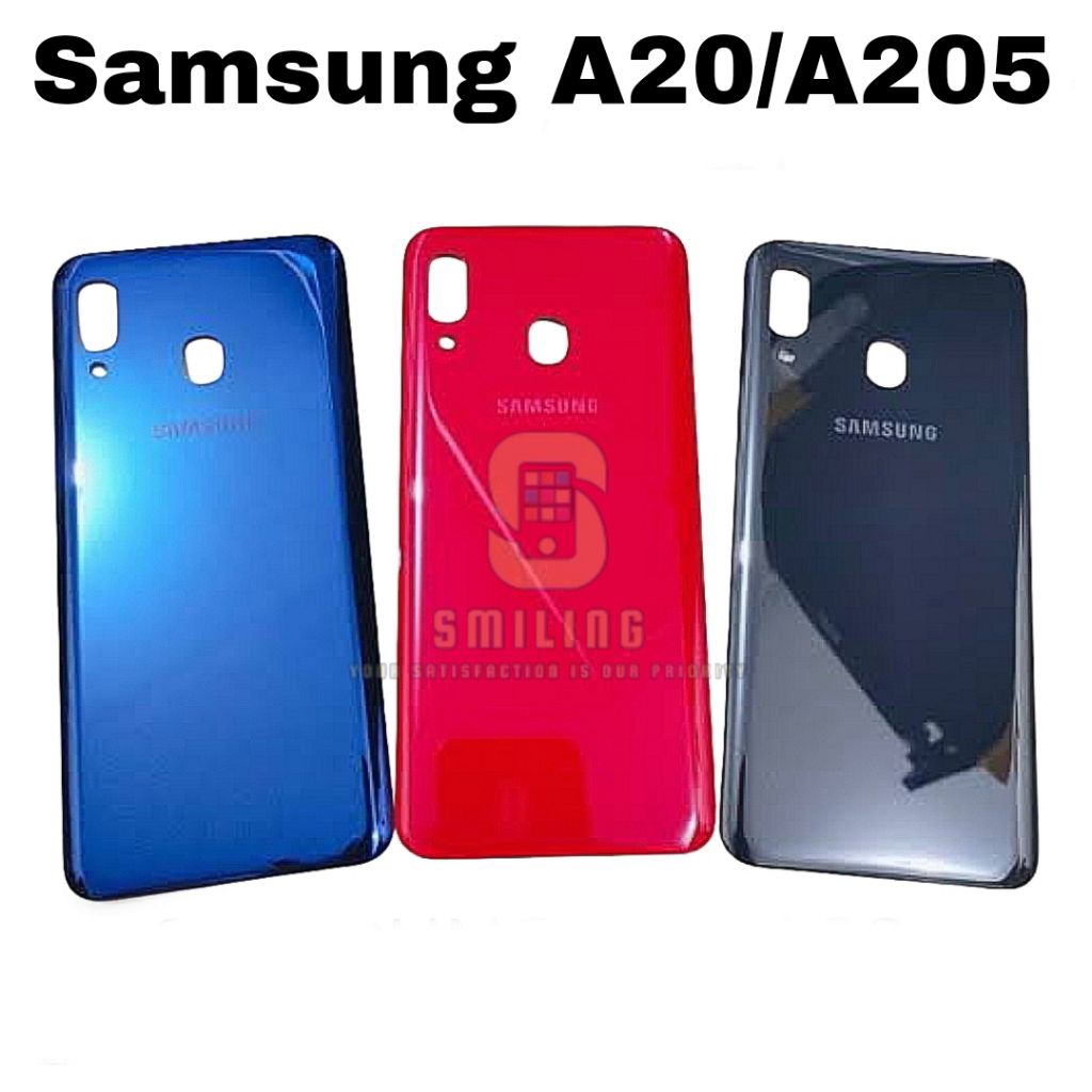 BACKDOOR BACK CASING BACKCOVER ฝาหลัง SAMSUNG A20 A205 A205F ใหม่