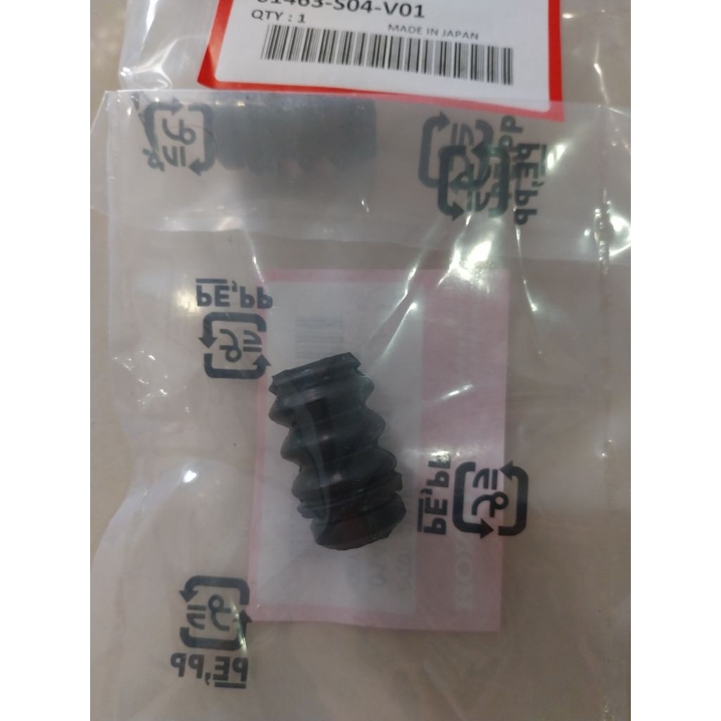 ยางปากกาบูต Pin Caliper ปากกายางด้านหน้าด้านหน้า Caliper Honda Mobilio Jazz RS New City Civic Freed Brv Crv Hrv Acord Accord Stream 1700CC 1.7 Odyssey - รูปที่ 2