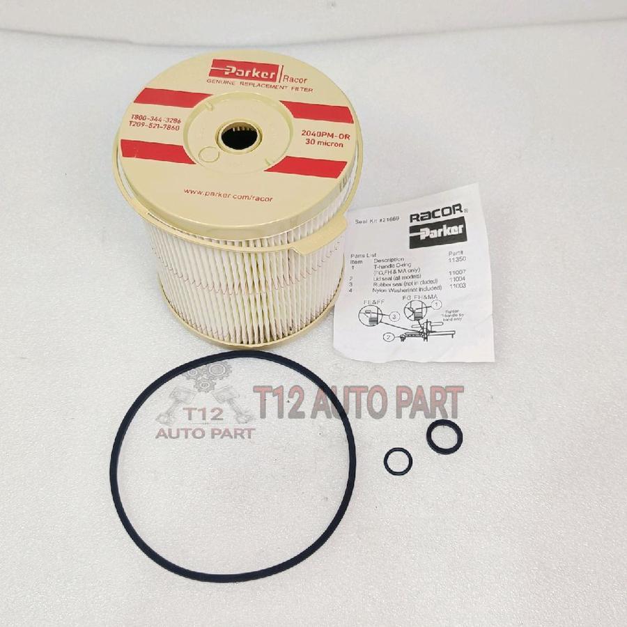 กรอง RACOR PARKER 2040PM-OR 30 MICRON 2040 PM 2040PM FILTER RAKOR SOLAR 900FH 900FG