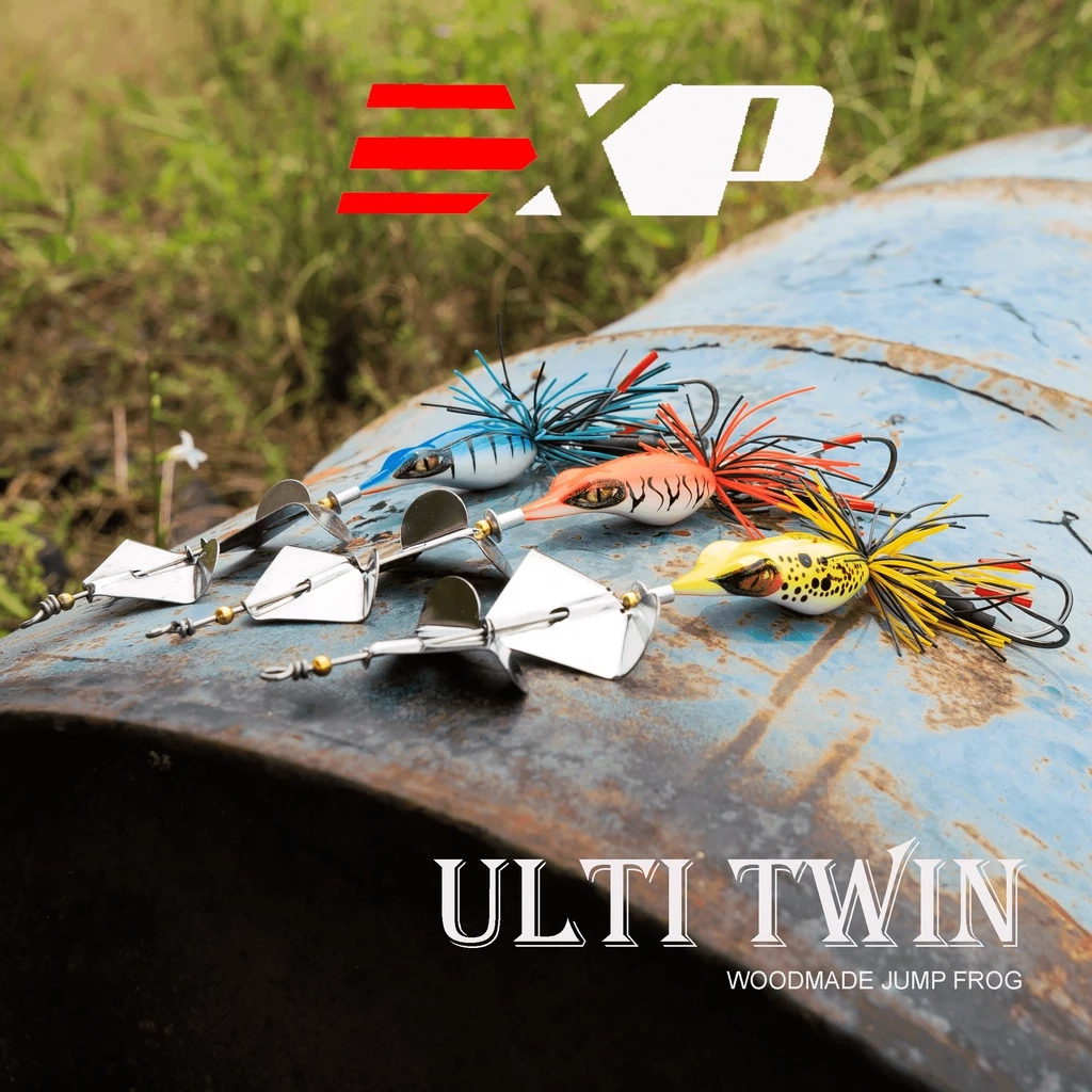EXP Ulti Twin Slash เหยื่อ ULTIMATE เหยื่อตกปลาช่อนสําหรับ Toman Haruan เหยื่อตกปลากบนุ่ม