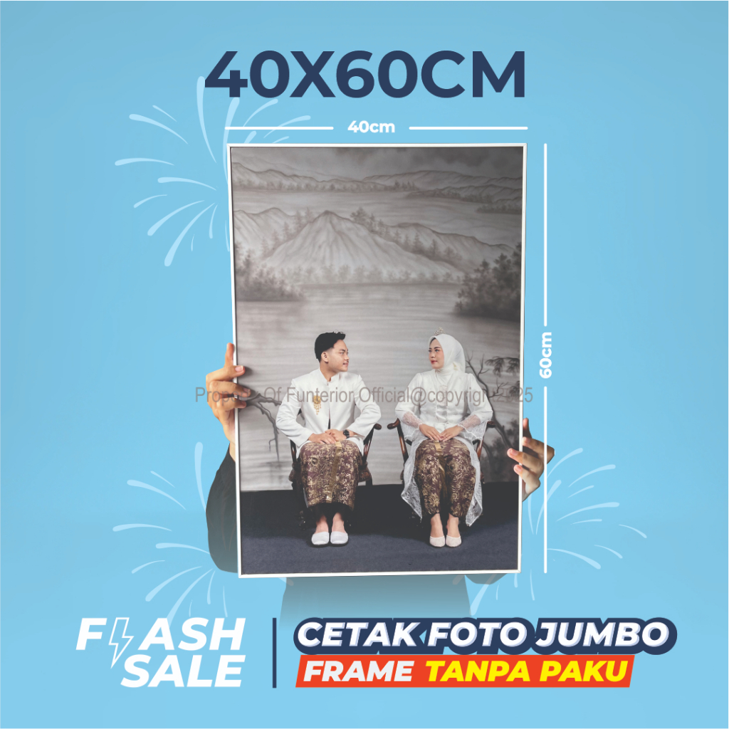 PRINT PHOTOS PLUS 16R FRAME (40X60CM) EXCLUSIVE FRAME (ป้ายกํากับ / ป้ายกํากับ / นําเสนอ / ATETHETIC