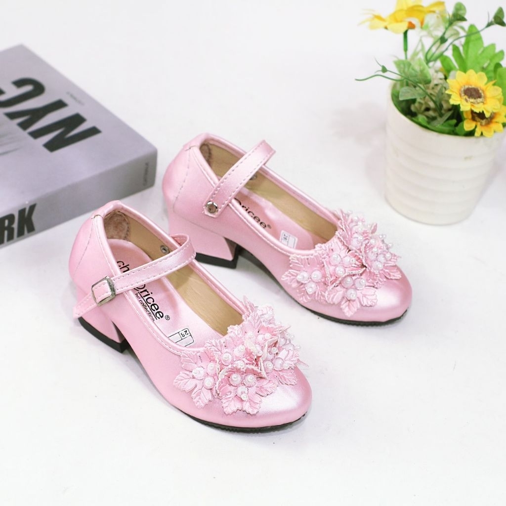 รองเท้าแตะเด็ก Tiptoe รองเท้าส้นสูงวันเกิด Party Brendal วัยรุ่นผู้หญิงล่าสุด 2025 หญิงรองเท้าส้นสูง