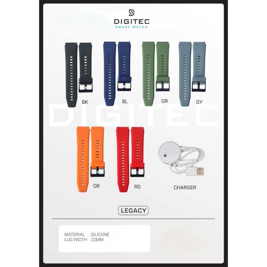 สายรัดสมาร์ทวอทช์ Digc Legacy และ Digc Legacy Charger Legacy