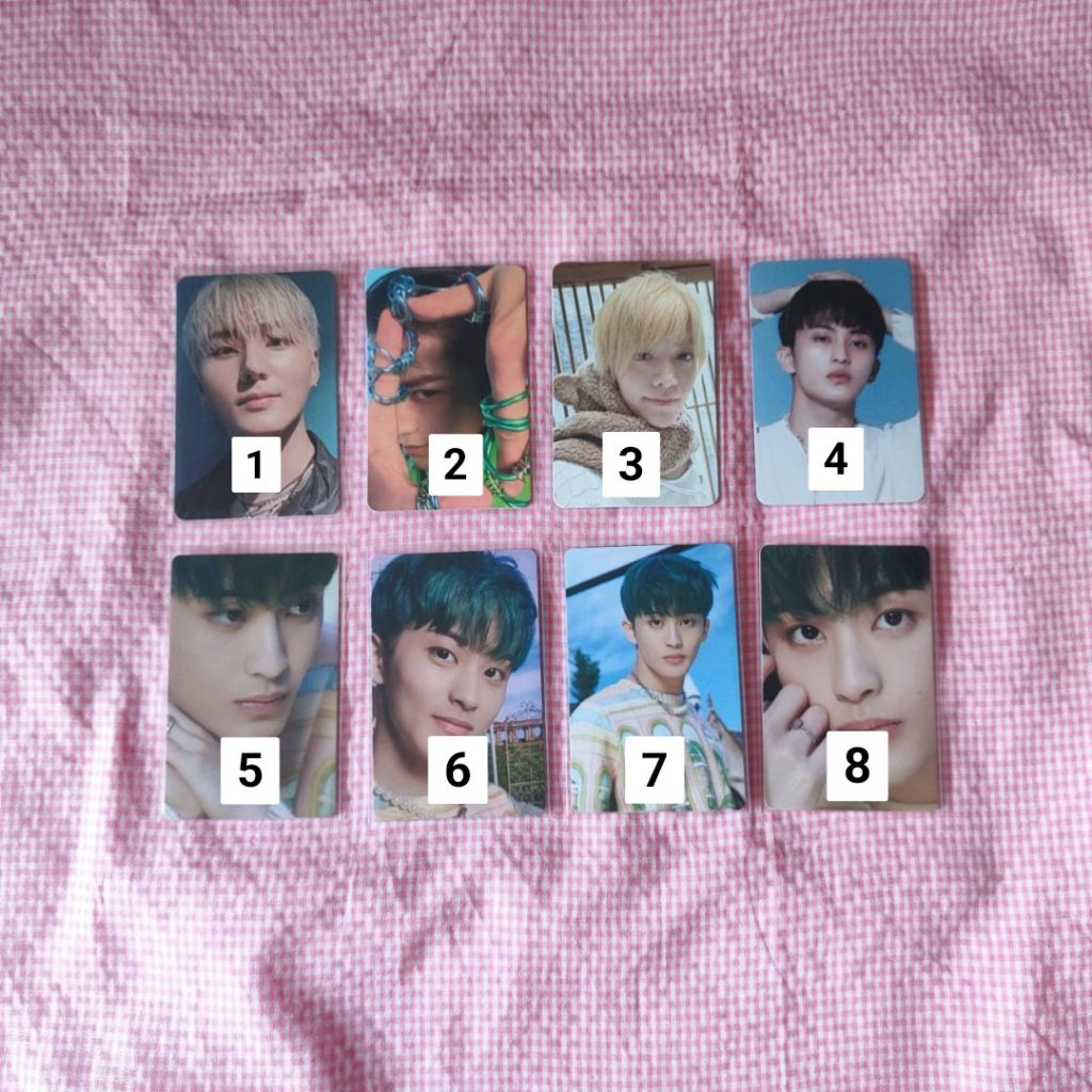Photocard nct 127 dream day6 mark taeyong yuta youngk