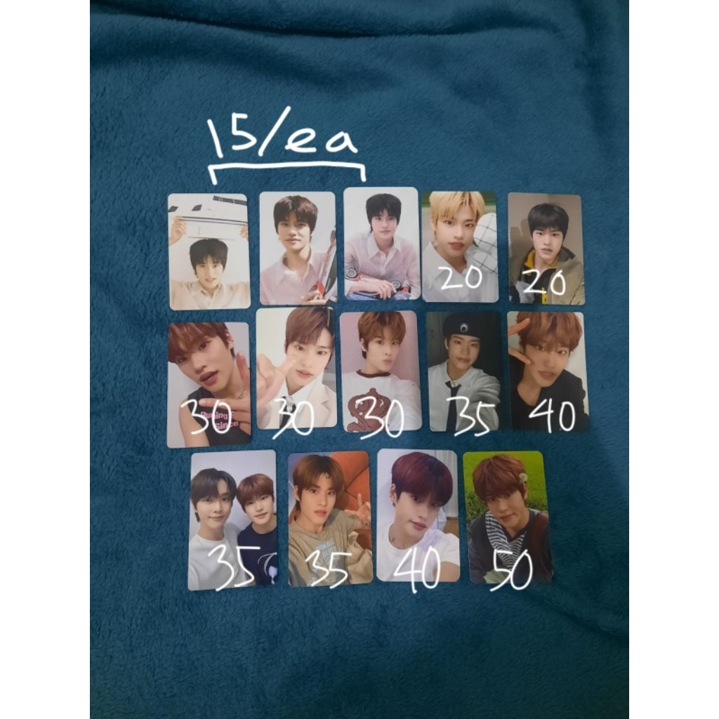 Riize photocard Shotaro Eunseok Sungchan Wonbin Sohee Anton
