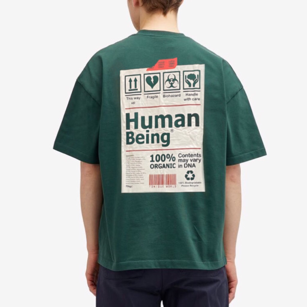 เสื้อยืดผู้ชาย Foxstore Branded - Human Tonique