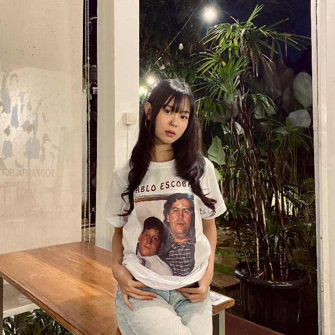 Pablo Escobar Hawaswara Distro เสื้อยืด Pablo Escobar Distro เสื้อผ้า
