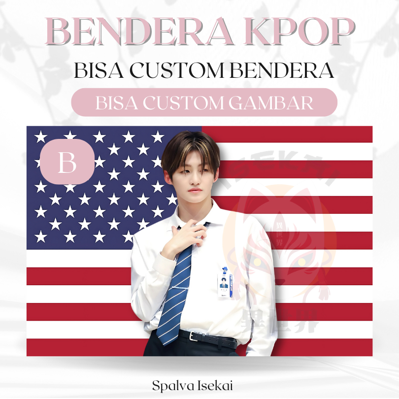 AMERICA KPOP JIHOON ธง TWS / โปสเตอร์ KPOP FLAG Han Jihoon Twenty Four Seven พร้อม Us / KPOP Tapestr