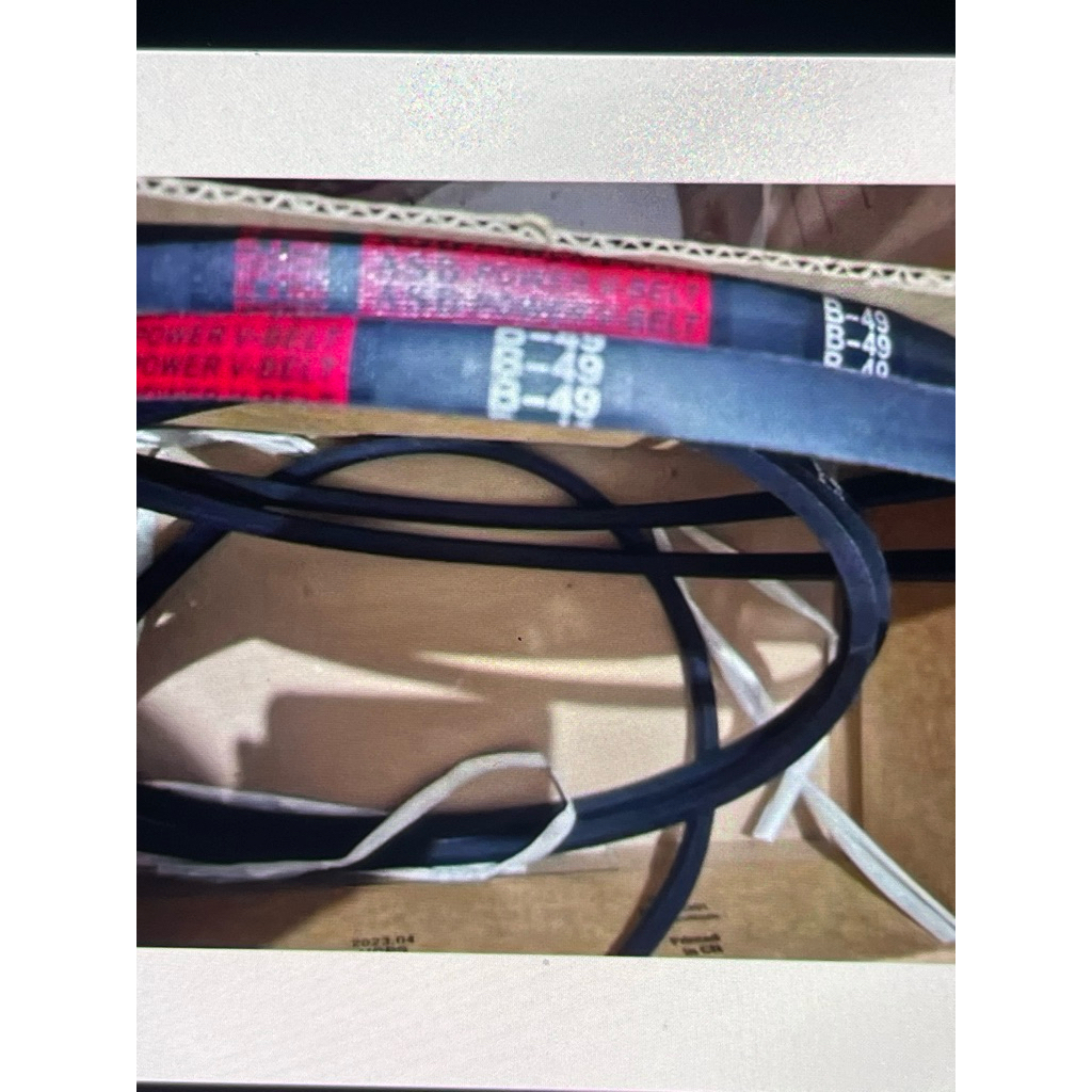 เข็มขัด Van bell V ASB B49 เข็มขัดพัดลม