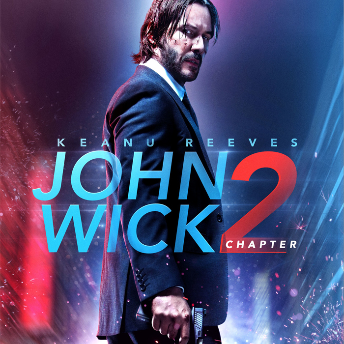เทป DVD John Wick Western Movie: Chapter 2 (2017)