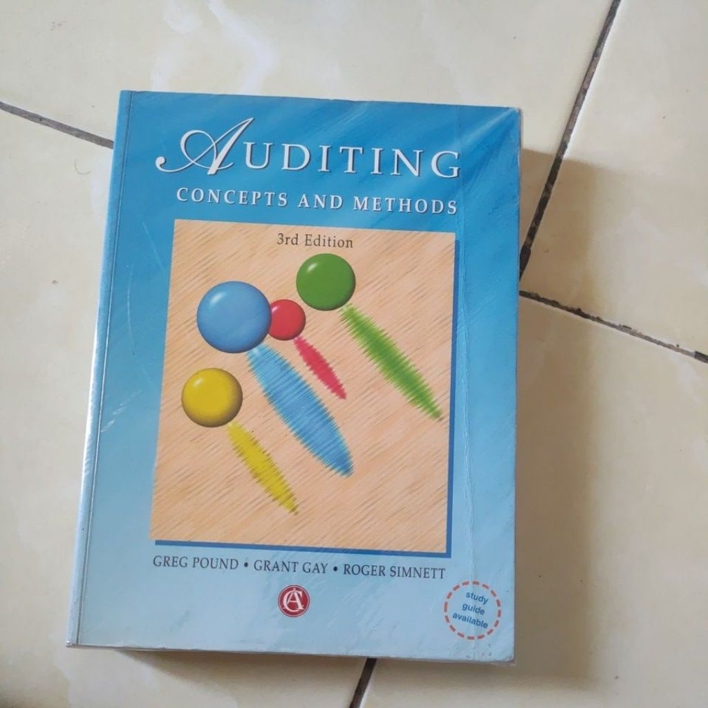 AUDITING CONCEPTS AND METHOD 3rd Edition - GREG POUND