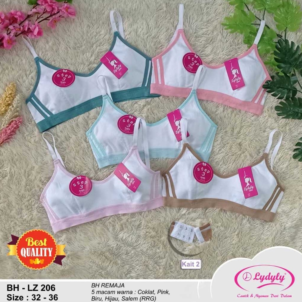 CODE I38S TEENAGE BRA MINISET STEP 3 LYDYLY ORIGINAL พร้อมตะขอ TEENAGE BRA TEENAGE BRA LYDYLY LZ26