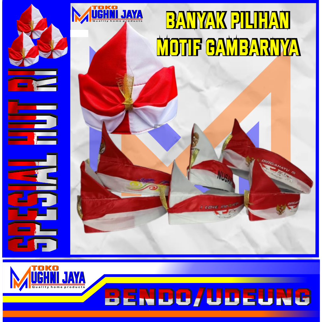 MERAH RED AND WHITE KENDO HEADBAND | AUGUST SERVICE | อุปกรณ์เสริม AUGUST