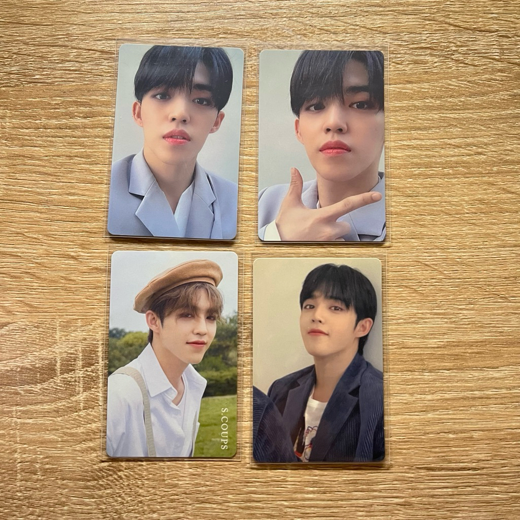 Seventeen Japan Photocard OFFICIAL HMV Fallin Flower An Ode Happy Ending SCOUPS