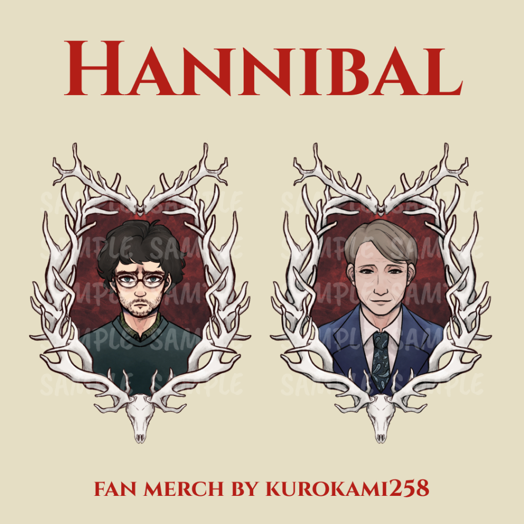 พวงกุญแจ Hannibal 6 CM (Fanmerch by Kurokami258)