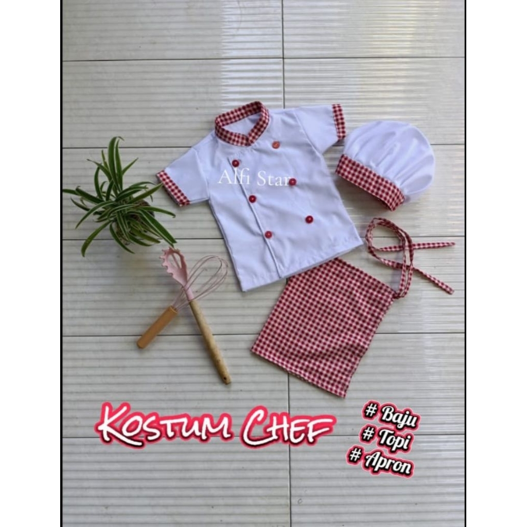 CHILDRENS CHEF CLOTHES, GIRLS & BOYS CHEF CLOTHES